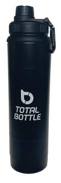 Total Bottle All-in-One Hydration Solution with Cup, Spork, & Plate image 4