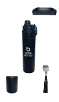 Total Bottle All-in-One Hydration Solution with Cup, Spork, & Plate image 2