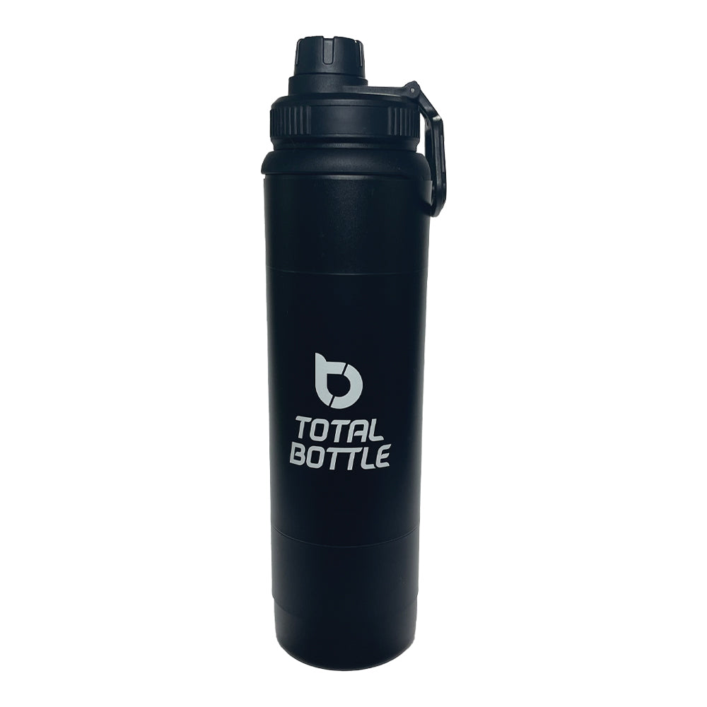 Total Bottle All-in-One Hydration Solution with Cup, Spork, & Plate