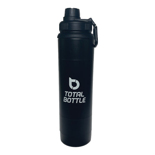 Total Bottle All-in-One Hydration Solution with Cup, Spork, & Plate